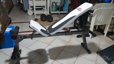 Panca orizzontale inclinabile anche sulla seduta