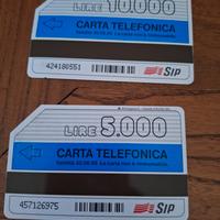 Carte telefoniche rare
