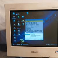 MONITOR SONY TRINITON MULTISCAN E100 15" CRT