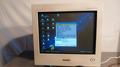 MONITOR SONY TRINITON MULTISCAN E100 15" CRT