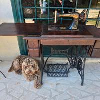 Macchina per cucire Singer d'epoca originale 