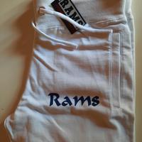 Rams 23 pantaloni bianchi nuovi