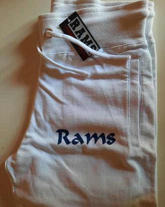 Rams 23 pantaloni bianchi nuovi