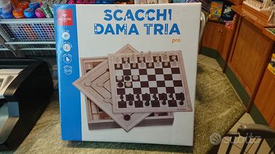 scacchi dama tria nuovo 