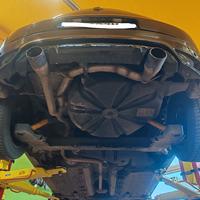 Scarico artigianale sdoppiato 100mm MEGANE III 3