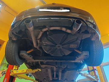 Scarico artigianale sdoppiato 100mm MEGANE III 3