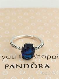 Anello pietra hot sale blu pandora