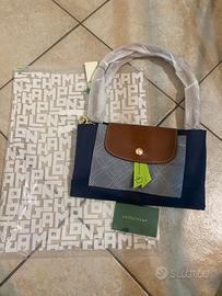 Borsa Longchamp Le Pliage blu