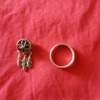 charme pandora e anello argento 