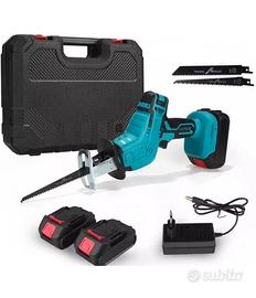 SEGA SEGHETTO GATTUCCIO 2 BATTERIA 48v 4 Lame 