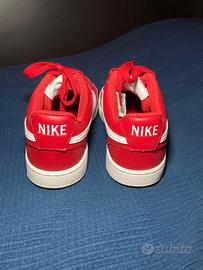 Nike Court Vision rosse - 42.5 EU - Usate 3 volte.