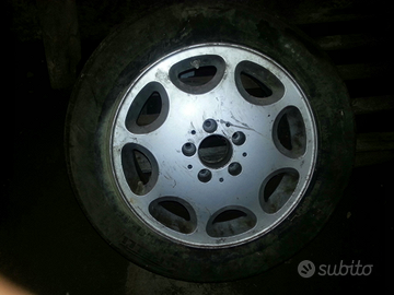 Ruota 225 16 mercedes sedile blu pelle posteriore