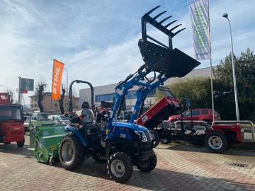 Trattore SOLIS S26 Caricatore GIRAUDO Ritegno Idr