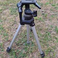 Treppiedi fotografico Manfrotto vintage