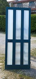 Portone in alluminio anodizzato PREZZO RIBASSATO!