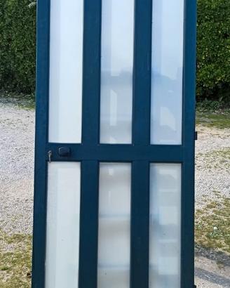 Portone in alluminio anodizzato PREZZO RIBASSATO!