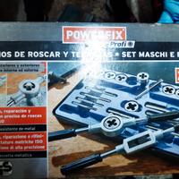 Set maschi e filiere Powerfix 20 pezzi