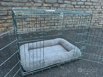 Trasportino pieghevole 78 X 55 h 60 cm - mai usato