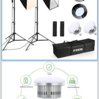 Luci fotografiche soft box