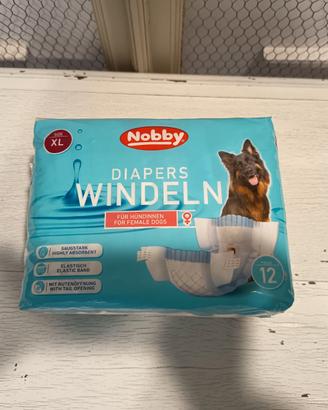 Confezione di pannolini a fascia x cane - XL