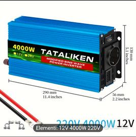 inverter 12v 4000w