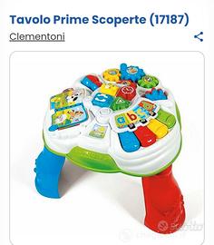 Tavolo Prime Scoperte CLEMENTONI PERFETTO