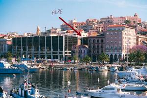 Bilocale di fronte al porto