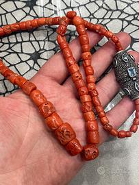 collana corallo rosso