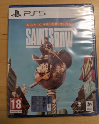 Saint Row Day One Edition PS5 nuovo incelofanato