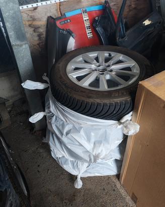 cerchi Audi con gomme invernali