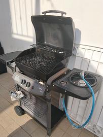 barbecue a gas
