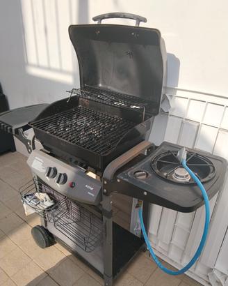 barbecue a gas