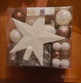 addobbi natalizi stella e palline 