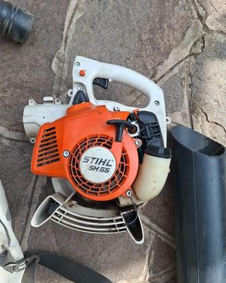 STIHL SH55 completo di accessori - per ricambi