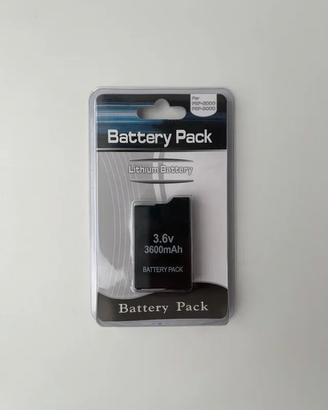 Batteria PSP 2000 / 3000 Lithium 3.6v 3600mAh