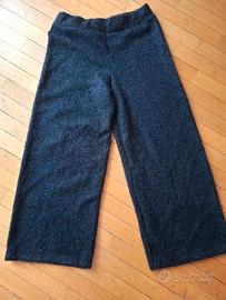 pantalone nero vita alta