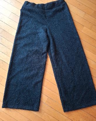 pantalone nero vita alta