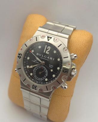 Bulgari Diagono Scuba GMT (3 Time Zone) – Ref. SD3