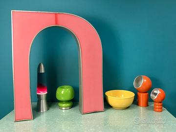 LETTERA LUMINOSA U o N  DA NEGOZIO INSEGNA VETRINA