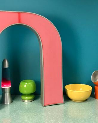 LETTERA LUMINOSA U o N  DA NEGOZIO INSEGNA VETRINA