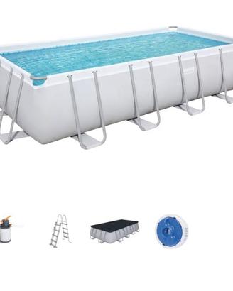 Piscina fuori terra completa di accessori