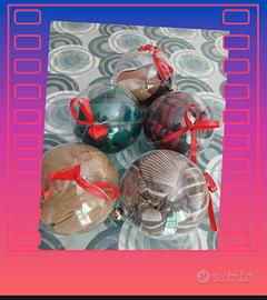 5 palle natalizie con fullar