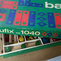 BAUFIX - Gioco Vintage costruzioni in legno