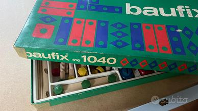 BAUFIX - Gioco Vintage costruzioni in legno