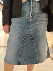 Gonna Jeans Donna ROY ROGERS originale 