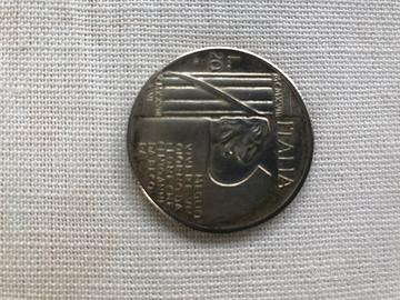 Medaglia L.20 Argento autentica MCMXLIII