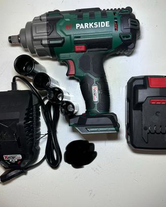 Avvitatore ad impulsi Parkside con batterie nuovo