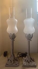 Lampada Vintage ferro battuto