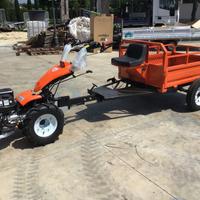 Motocoltivatore nuovo di fabbrica completo di rimo