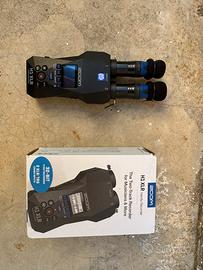 ZOOM H1 XLR + microfoni